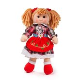 Bigjigs Toys Ltkov bbika Mandie 34 cm