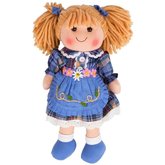 Bigjigs Toys Látková bábika Katie 34 cm