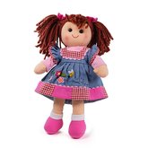 Bigjigs Toys Látková bábika Melody 34 cm