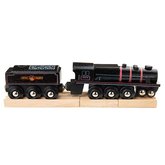 Bigjigs Rail Dreven replika lokomotvy Black 5 engine