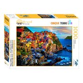 Brain Tree Puzzle Cinque Terre 1000 dielikov