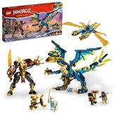 LEGO® Ninjago 71796 Elementárny drak vs. robot cisárovnej