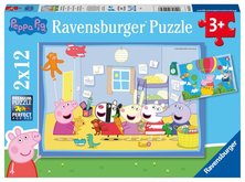 Ravensburger Prasiatko Peppa: Peppino dobrodrustvo 2x12 kusov