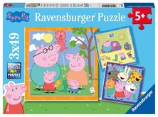 Ravensburger Peppa Pig 3x49 kusov