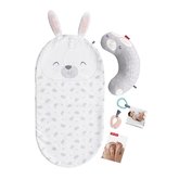 Mattel Fisher Price masážna deka detský zajačik