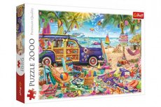 Trefl Tropical Holiday Puzzle 96,1x68,2cm 2000 dielikov v krabici 40x27x6cm